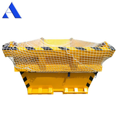 13ft DNV 2.7-1 Standaard staalcontainerschip Offshore Drilling Waste Skip BV Gecertificeerde lengte 13ft Lifting Angle 45C