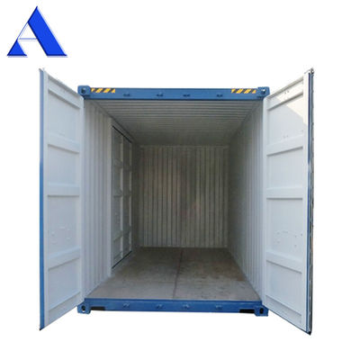20ft hoge kubus zijdelingse opening scheepvaartcontainer met een open zijdelingse deur Externe afmetingen 6.058 x 2.438 x 2.896 M