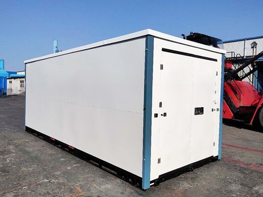 Gegalvaniseerde 3m 4m 6m 20ft Flat Pack Mobile Storage Draagbare opvouwbare zelfopslagcontainer voor ruimte-efficiëntie