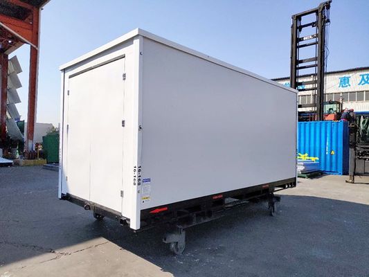 Gegalvaniseerde 3m 4m 6m 20ft Flat Pack Mobile Storage Draagbare opvouwbare zelfopslagcontainer voor ruimte-efficiëntie