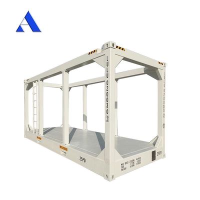 20FT DNV 2.7-1 Standard Steel Corten Offshore Lifting Frame Containers Skid Baskets met conditie en bewegende balk