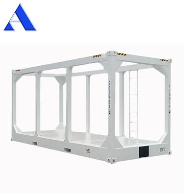 20FT DNV 2.7-1 Standard Steel Corten Offshore Lifting Frame Containers Skid Baskets met conditie en bewegende balk