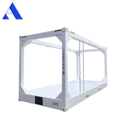 20FT DNV 2.7-1 Standard Steel Corten Offshore Lifting Frame Containers Skid Baskets met conditie en bewegende balk