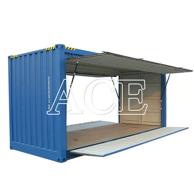 20ft Side Door Steel Dry Container ABS Ventilate Cover Double Swing High Cube Shipping Container met 20 voet opening