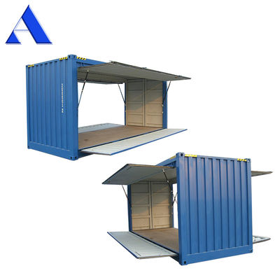20ft Side Door Steel Dry Container ABS Ventilate Cover Double Swing High Cube Shipping Container met 20 voet opening