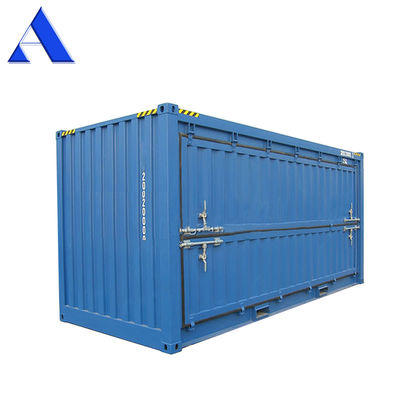 20ft Side Door Steel Dry Container ABS Ventilate Cover Double Swing High Cube Shipping Container met 20 voet opening
