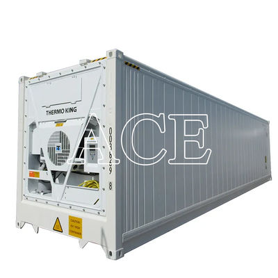 40ft Lengte Thermo King Freezer Koelcontainer Interne afmetingen 11979 x 2294 x 2554 mm