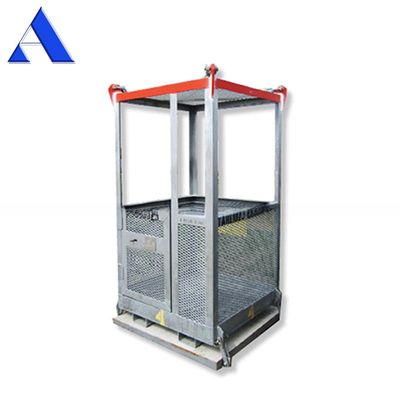 45C Lifting Angle 3CBM DNV 2.7-1 Steel Dry Container Offshore Personal Transfer Basket met CSC en BV Certificaten