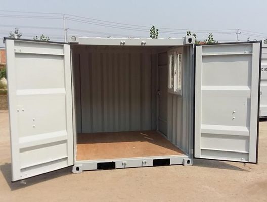 8ft 10ft Small Size Mini Prefab Modular Mobile Storage Shipping Container Office gemaakt in met CSC Certificering