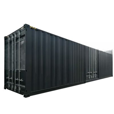 67.7cbm Capaciteit 40ft High Cube Open Side Shipping Container met 4 zijdeuren 12192 x 2438 x 2896 mm Externe afmetingen