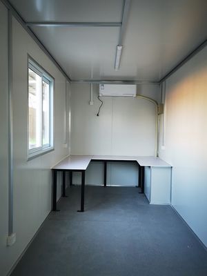8ft 10ft Small Size Mini Prefab Modular Mobile Storage Shipping Container Office gemaakt in met CSC Certificering