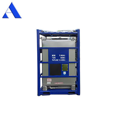 Op maat gemaakte 550GAL DNV 2.7-1 IBC tankcontainer van standaard offshore staal met liftraam, gecertificeerd door CSC en BV