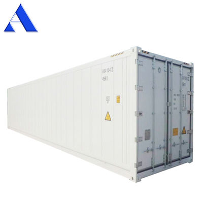 12192 x 2438 x 2896 mm 2-deurs open kant koelkast 40 voet lengte Reefer container voor het vervoer van verse goederen