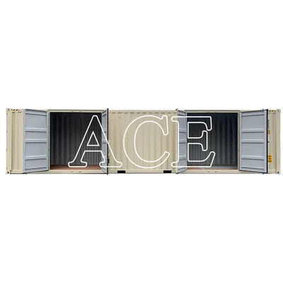 40ft hoge kubus open zijde scheepvaartcontainer met 12192 x 2438 x 2896 mm Externe afmetingen en aanpasbare kenmerken