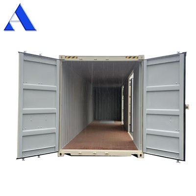 40ft hoge kubus open zijde scheepvaartcontainer met 12192 x 2438 x 2896 mm Externe afmetingen en aanpasbare kenmerken