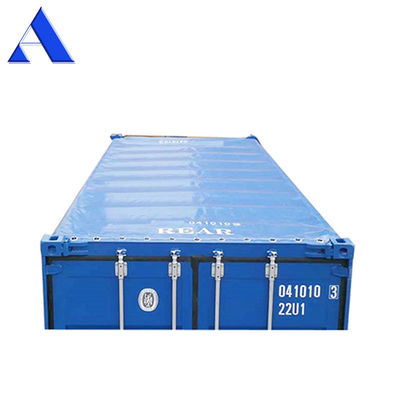 33.2 CBM Capaciteit 20 ft Soft Type Open Top Container met Tarpaulin Cover Top laden en verzenden