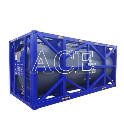 16000L DNV 2.7-1 Standard 20ft Frame UN T11 roestvrij staal Tote Offshore Tank Container voor internationaal vervoer