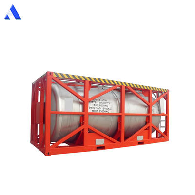 16000L DNV 2.7-1 Standard 20ft Frame UN T11 roestvrij staal Tote Offshore Tank Container voor internationaal vervoer