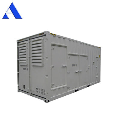 20ft 40ft Geïsoleerde Genset Container sluiter Geventileerde geluidsreductie Gecertificeerd door CSC Ideaal voor laden en verzenden