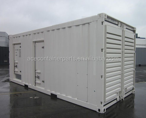 20ft 40ft Geïsoleerde Genset Container sluiter Geventileerde geluidsreductie Gecertificeerd door CSC Ideaal voor laden en verzenden