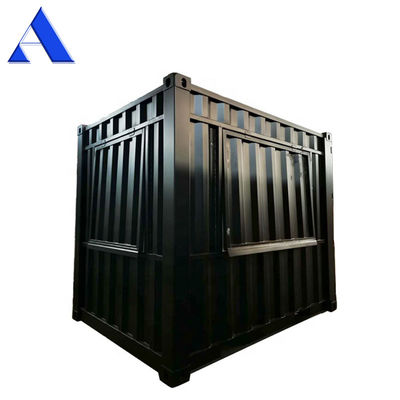 Kiosk 10ft Shipping Container Coffeeshop Op maat gemaakte verplaatsbare bar Cafe Store met multiplexvloer