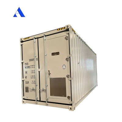 33.2 cbm 20ft hoge kubieke batterijopslagcontainer voor energieopslagsystemen of elektrische apparatuur 6058 x 2438 x 2896 mm