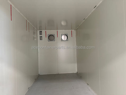 33.2 cbm 20ft hoge kubieke batterijopslagcontainer voor energieopslagsystemen of elektrische apparatuur 6058 x 2438 x 2896 mm