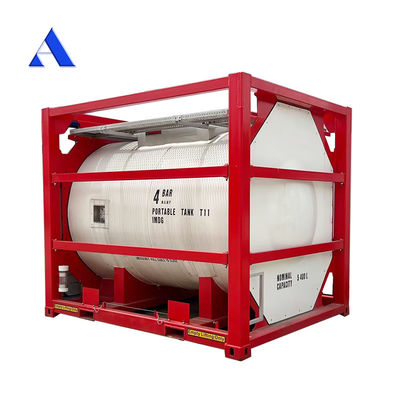 10ft DNV 2.7-1 Standard Frame Container Certified Offshore Tank Interne afmetingen l x W x H mm 7,6 tot 8,2 cbm