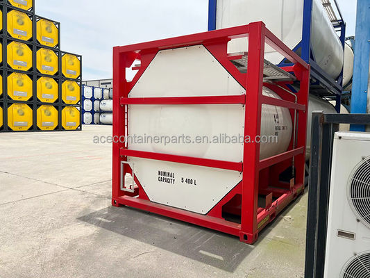 10ft DNV 2.7-1 Standard Frame Container Certified Offshore Tank Interne afmetingen l x W x H mm 7,6 tot 8,2 cbm