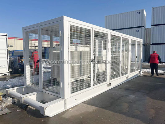 5ft 6ft 8ft 9ft 10ft 45ft 48ft 53ft C5 H Verfkracht Transformer Stalen vloer voor Compressor Frame Skid en efficiëntie
