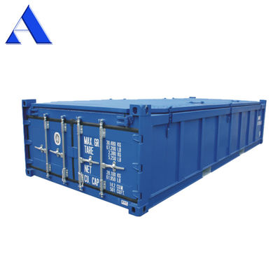 40ft Open Top Shipping Container Halve hoogte Staal of Tarpaulin dakbedekking 40 voet Lengte Kies Capaciteit 14,36 cbm