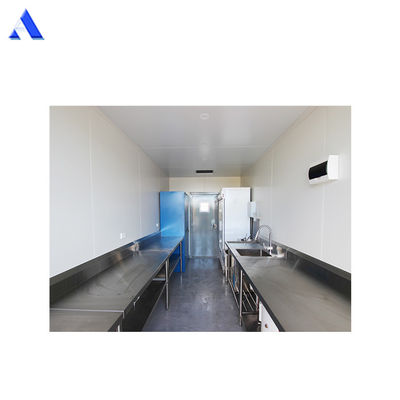 20ft Mobile Shipping Container commerciële keuken met moderne design stijl en Corten-A aanpassing