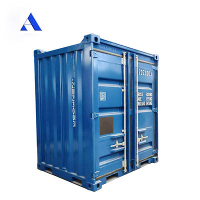 DNV 2.7-1 Standaard 6ft offshore droogcontainer met middendek staal en corten materiaal optionele kleur/logo