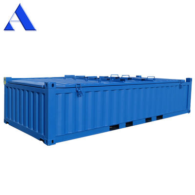 40ft Open Top Shipping Container Halve hoogte Staal of Tarpaulin dakbedekking 40 voet Lengte Kies Capaciteit 14,36 cbm