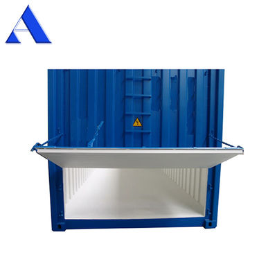 Hoogste laden voor het lossen van staal vloer 20ft Droge vracht Graan Intermediate Bulk Storage ISO Shipping Container