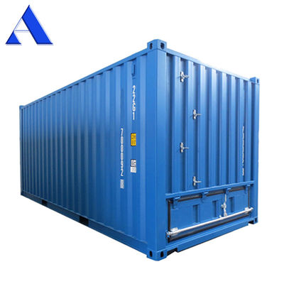 Hoogste laden voor het lossen van staal vloer 20ft Droge vracht Graan Intermediate Bulk Storage ISO Shipping Container