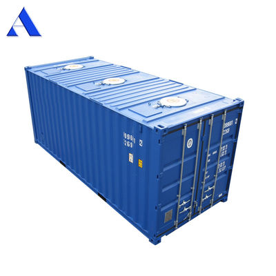 Hoogste laden voor het lossen van staal vloer 20ft Droge vracht Graan Intermediate Bulk Storage ISO Shipping Container