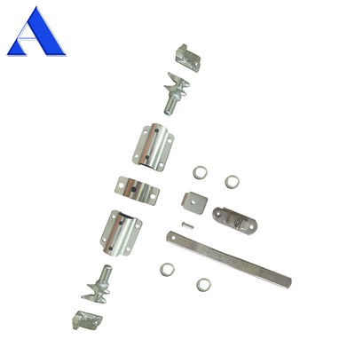 Hoog beveiligde scheepvaartcontainers Deur slot set Zilver gesmeed of plat handvat met ISO onderdelen en accessoires