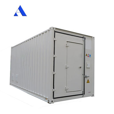 Externe afmetingen van 6058 x 2438 x 2591/2896mm ISO-standaard 20ft container voor zonne-energie batterij opslag systeem