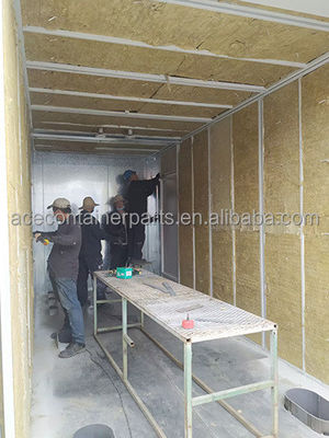 Externe afmetingen van 6058 x 2438 x 2591/2896mm ISO-standaard 20ft container voor zonne-energie batterij opslag systeem