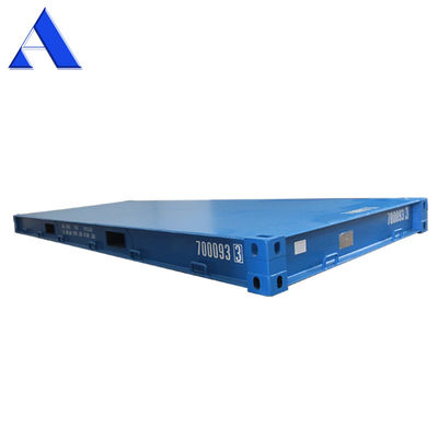 20ft zware staalvloer scheepvaartcontainer 6058 x 2438 x 323.8mm interne afmetingen 20 voet droogcontainerplatform