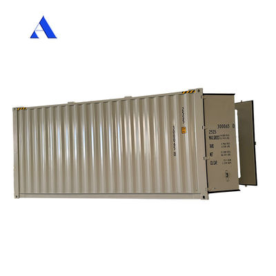 Externe afmetingen van 6058 x 2438 x 2591/2896mm ISO-standaard 20ft container voor zonne-energie batterij opslag systeem