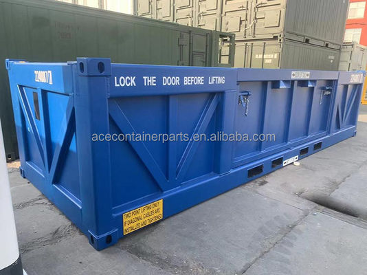 DNV 2.7-1 / ISO 10855 Standard 6.6m Offshore Cargo Basket met 4 poten gemaakt van Corten staal en gecertificeerd door BV