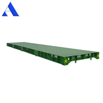 12 meter 40 voet CSC gecertificeerd droogstaalcontainerplatform met interne afmetingen van 12192 x 2438 x 482 mm