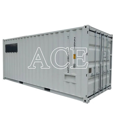 Maximaal bruto gewicht van 4600 kg Prefabricated Steel Cabinet Shelf en Hanger Rack 20ft Modified Shipping Container Workshop