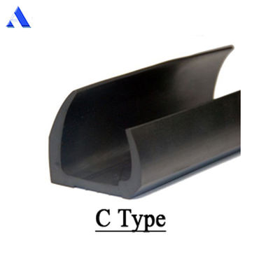 EPDM rubber ISO Container Door Seal Gasket Strip voor standaard set 1141 x 2251 / 2556mm Zwart Chemisch bestand