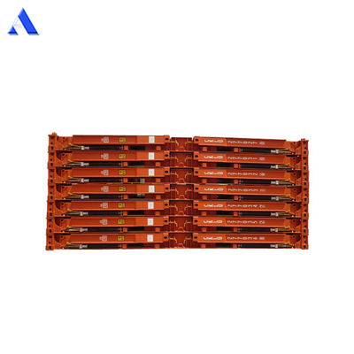 20ft 20ft 20 Flat Rack Flatrack Container Ocean Shipping Containers Tare Gewicht 2750KGS Floor 28mm Plywood Floor
