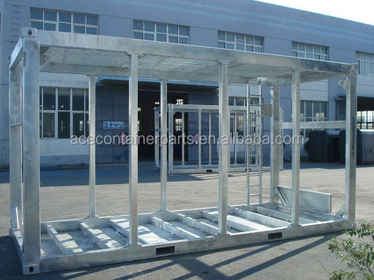 Hoge kubus offshore frame container gemaakt van staal corten staal DNV 2.7-1 gas olie boren hefmand op maat container