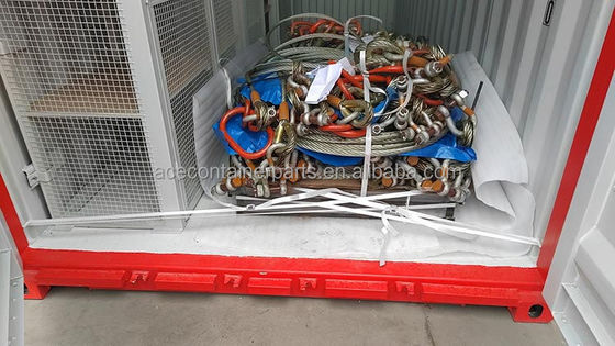 Aanpassing van 20 voet offshore droge container voor vervoer en onderhoud