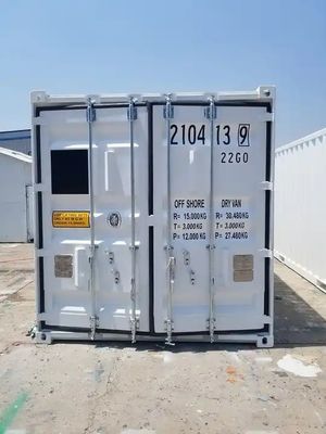 20ft offshore droge container DNV 2.7-1 Standard BV of LR certificaat Gemaakt van Corten staal Ideaal voor transportopslag